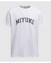 MKI Miyuki-Zoku University T-shirt - White