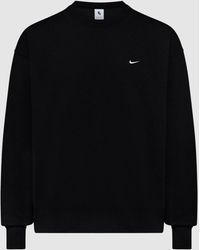 Nike Nrg Essentials Solo Swoosh Sweatshirt - Black