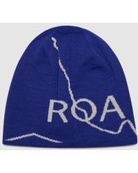 ROA - Logo Wool Beanie - Lyst