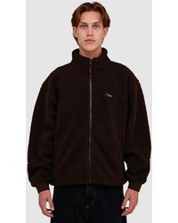 Dime - Polar Fleece Sherpa Jacket - Lyst