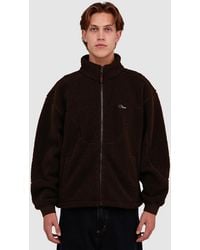 Dime - Polar Fleece Sherpa Jacket - Lyst