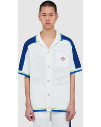 CASABLANCA - Crochet Shirt - Lyst