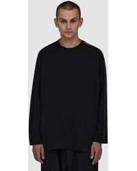 Y-3 - Gradient Three Stripe Long Sleeve T-Shirt - Lyst