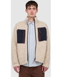 Cafe Mountain - Mountain Fleece Jacket (Natural And - Lyst