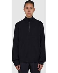 Veilance - Conic Wool Half Zip Sweatshirt - Lyst