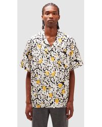 Lanvin - Printed Bowling Shirt - Lyst