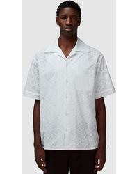 Drole de Monsieur - Embroidered Tapestry Shirt - Lyst