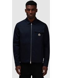 Moncler - Canvas Zipped Overshirt - Lyst