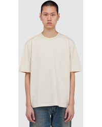 C.P. Company - Mercerized Jersey 30/2 Twisted Logo T-Shirt (Frozen Dew - Lyst