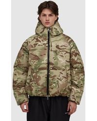 Cole Buxton - Multicam Hooded Down Jacket (Multicam - Lyst