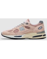 New Balance - Miuk 991V2 Sneaker (Mahogany Rose Mahogany Rose - Lyst