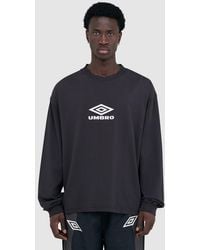 Umbro - X Slam Jam Og Logo Long Sleeve T-Shirt (Washed - Lyst