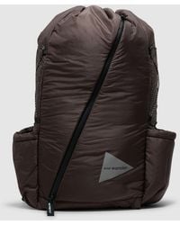 and wander - Puffer Mini Ripstop Backpack - Lyst