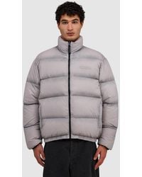 thisisneverthat - Pertex T Overdyed Down Jacket (Stone - Lyst