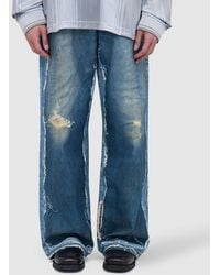 Acne Studios - Trompe L�Oeil Jean (Mid - Lyst