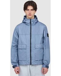 Stone Island - Membrana 3L Tc Short Parka Jacket (Dark - Lyst