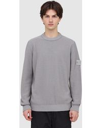 Stone Island - Ghost Cotton Cashmere Sweater (Dust - Lyst