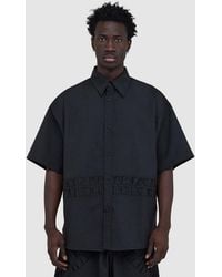 SAGE NATION - Fossil Wool Shirt (Charcoal - Lyst