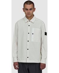 Stone Island - Organic Cotton Corduroy 800 Shirt - Lyst
