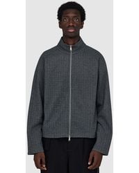 mfpen - Leisure Zip Up Jacket Herringbone - Lyst