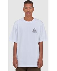 Cafe Mountain - Refuge T-Shirt (Natural - Lyst