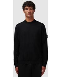 Stone Island - Ghost Light Wool Knit Sweater - Lyst