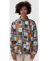 Beams Plus - Swing Patchwork Madras Jacket - Lyst