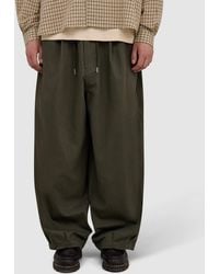 Estudio Niksen - Pintuck Balloon Pant (Khaki - Lyst