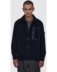 Stone Island - Organic Cotton Corduroy 800 Shirt - Lyst