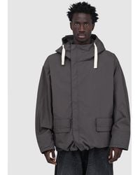 Nanamica - Hooded Deck Jacket (Charcoal - Lyst