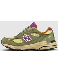 New Balance - Retro Running Mesh Sneakers - Lyst