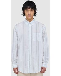 Drole de Monsieur - Monogram Long Sleeve Shirt (Off - Lyst