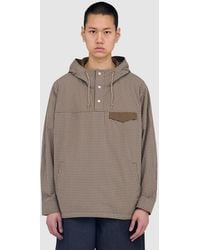 Beams Plus - Check Pullover Anorak Jacket Chk - Lyst