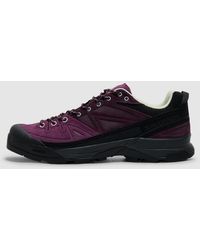 Salomon Lab - X-Alp Leather Sneaker (Winter Bloom/Plum Perfect/Lime Crea - Lyst