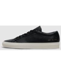 Common Projects - Achilles Low Grained Leather Sneaker - Lyst