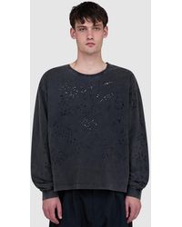 mfpen - Relaxed Long Sleeve T-Shirt (Fault And Fracture - Lyst