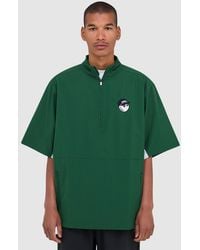 Malbon Golf - Pine Windshirt (Forest - Lyst