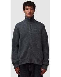 YMC - Nova Zip Cardigan (Charcoal - Lyst