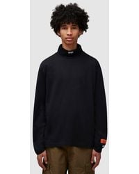Heron Preston - Hpny Embroidered Rollneck Long Sleeve T-shirt - Lyst