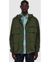 Cafe Mountain - Telemark Mountain Smock Jacket (Moss - Lyst