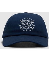 Drole de Monsieur - Braids Slogan Cap - Lyst