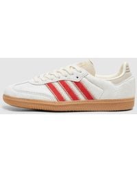 adidas - Samba Og Sneaker (Wonder/Cream/Better Scarlet - Lyst