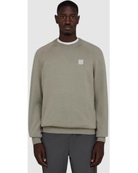 Manors - Merino Tech Crewneck Sweater - Lyst