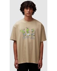 Brain Dead - Scooter Freaks T-Shirt (Sand - Lyst