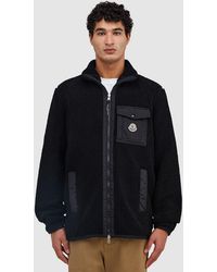 Moncler - Teddy Fleece Jacket - Lyst