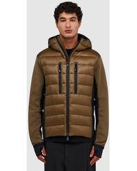 Moncler - Grenoble Hybrid Down Jacket - Lyst