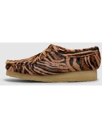 Clarks - Wallabee Shoe (Tiger Print - Lyst