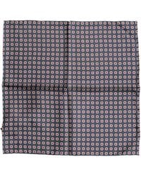Dolce & Gabbana - Patterned Silk Square Handkerchief Scarf - Lyst