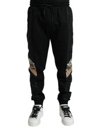 Dolce & Gabbana - Cotton Slim Stretch Jogger Pants - Lyst
