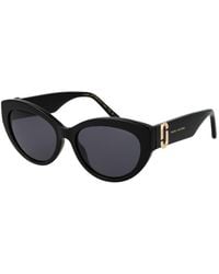 Marc Jacobs - Black Acetate Sunglasses - Lyst